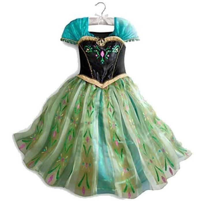Deguisement Elsa et Anna Reine des Neiges FINDPITAYA 2 Robes 4 Accessoires Cdiscount Jeux Jouets