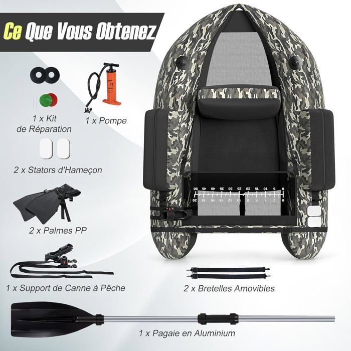 Bateau gonflable Hydro Force , 1 personne - par Bestway