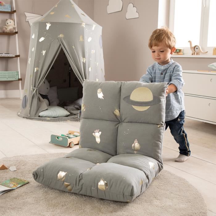 Howa Fauteuil Enfant 2 En 1 + Canapé - 6 Positions Réglables