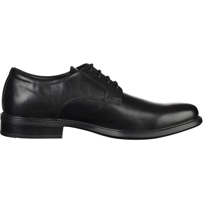 Mocassin Geox U Carnaby D Smo.Lea Homme Noir Cuir Confort exceptionnel