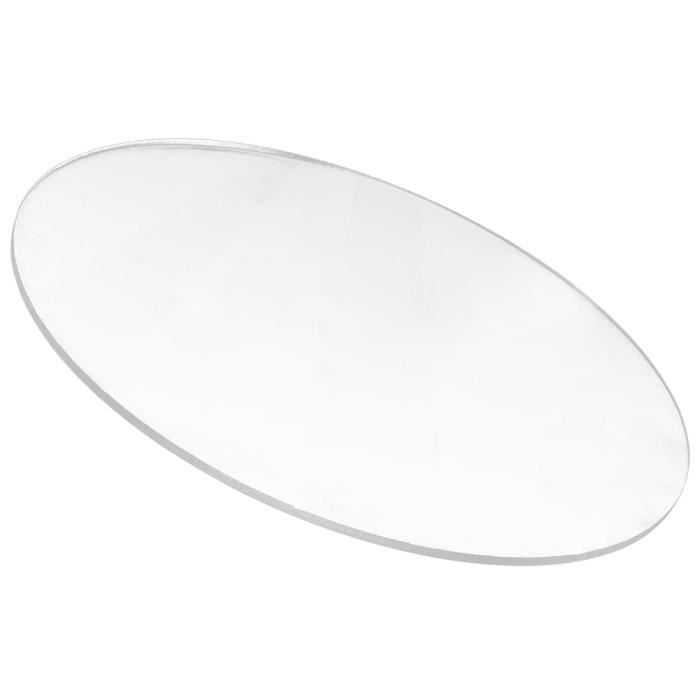 Miroir Transparent De 3 Mm D'ÉPaisseur Disque Rond Acrylique DiamÈTre: 85mm  - Cdiscount Maison