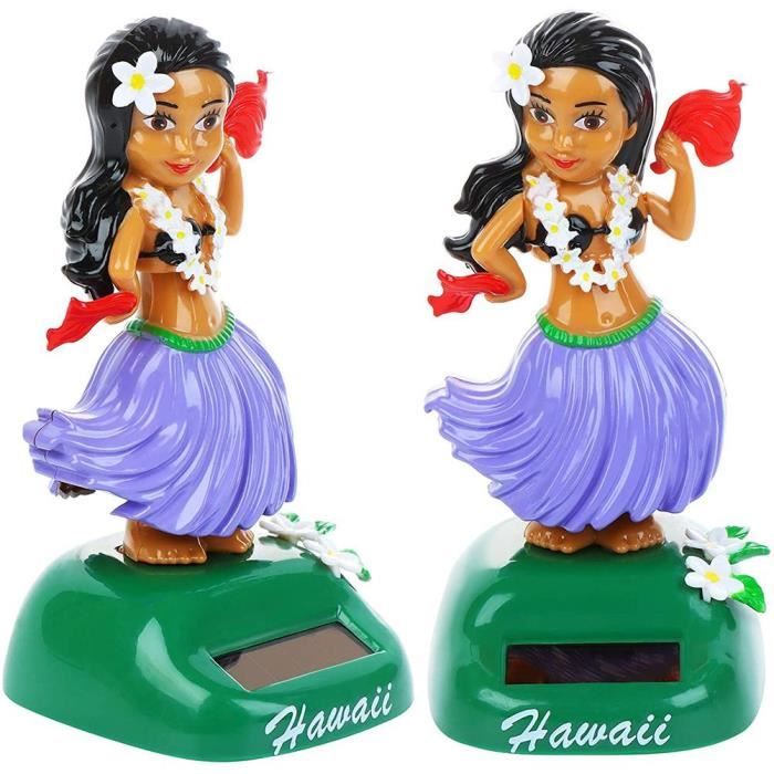Hawaii miniature tableau de bord Hula Doll - Bradda Ed avec Ukulele grand
