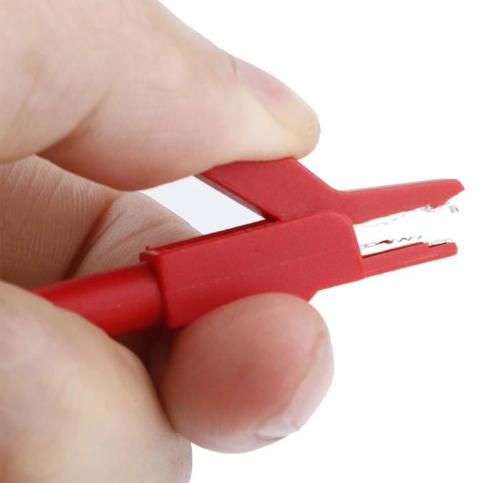 Gebildet 2pcs Bananen Auf Bananenstecker Messleitungsset, 4 Mm Stapelbares Bananenstecker Draht Pr%c3%bcfkabelkabel Elektrisches