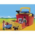 PLAYMOBIL 9123 - PLAYMOBIL 1.2.3 - Marché Transportable pour enfants de 18 mois et plus-2
