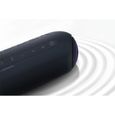 LG XBOOM GO PL5 - Enceinte bluetooth portable - Soundboost - 18hrs d'autonomie - IPx5 - Eclairage multicolore - Bleu-Noir-2