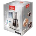 Cafetière filtre programmable Melitta Optima Timer - Blanc - 850W - 8 tasses-2