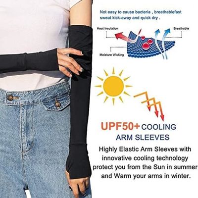 Jambières Protection Solaire UV - Manchons Jambes En Soie Glacée Respirants Pour Sport Extérieur