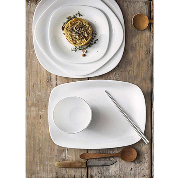 Plat Inox 2 Pièces Plats Ronds En Acier Inoxydable, Décoratif Rond Plateau Assiette Plastique Reutilisable
