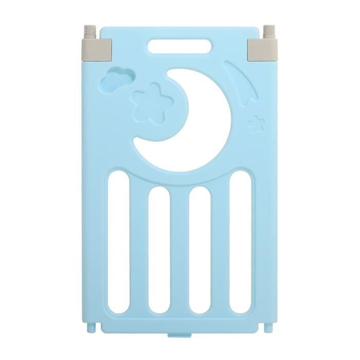 Parc Bébé Modulable Dripex - 2 Panneaux Additionnels Rose Et Blanc, Sécurisé Et Pliable