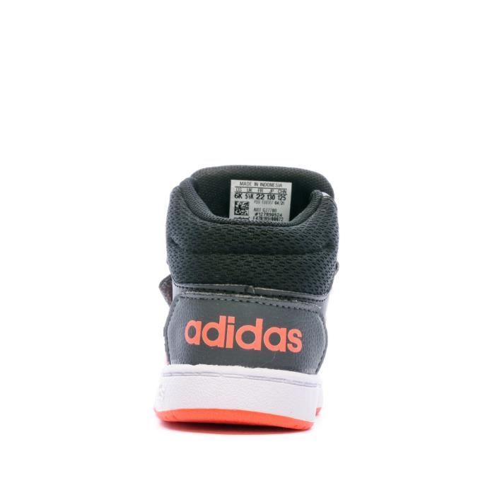 Baskets Noir Gar on Adidas Hoops Mid 2.0 I Grey Cdiscount Chaussures