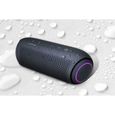 LG XBOOM GO PL5 - Enceinte bluetooth portable - Soundboost - 18hrs d'autonomie - IPx5 - Eclairage multicolore - Bleu-Noir-3