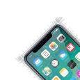 [Compatible Apple iPhone XS] Coque Silicone Transparent + Verre Trempé Film Protection Ecran [Phonillico®]-3
