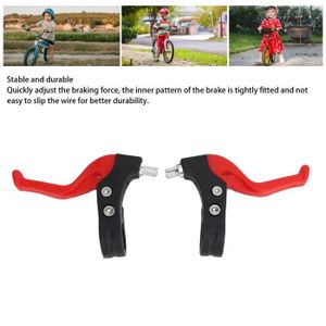 1 Paire Leviers De Frein Universels Pour Vélo Enfants - Noir - Sécurité Et Confort