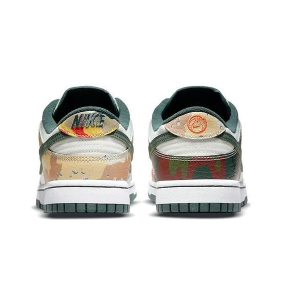 dunk low camo sail