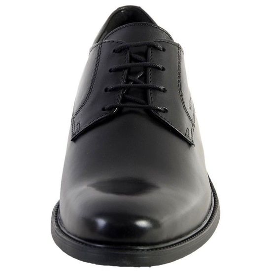 Mocassin Geox U Carnaby D Smo.Lea Homme Noir Cuir Confort exceptionnel Noir Cdiscount Chaussures