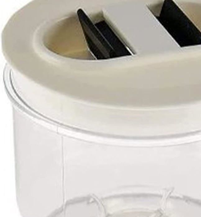 Pot à Cornichons Réutilisable 1000ml - Design Sablier, Anti-fuite Et Parfait Pour Kimchi, Olives Et Conserves Maison - 12