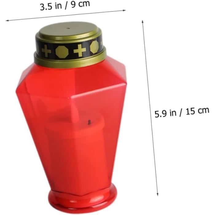 CHE - Lumière de bougie 2pcs - Lampe à Bougie Solaire pas de flamme