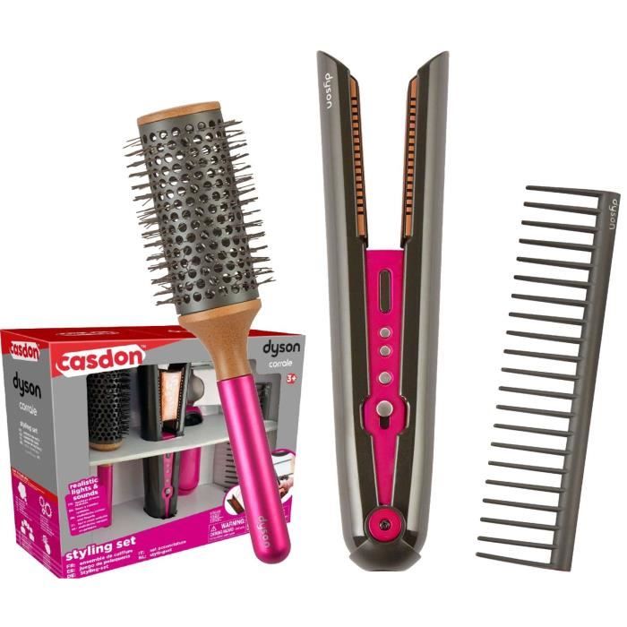 Coffret Jouet Coiffeur Pour Enfants 10 Pièces - Inclut Tondeuse, Sèche- cheveux Sonore, Rasoir, Ciseaux - Jeu De Rôle Dès 3 Ans - Cadeau Garçon