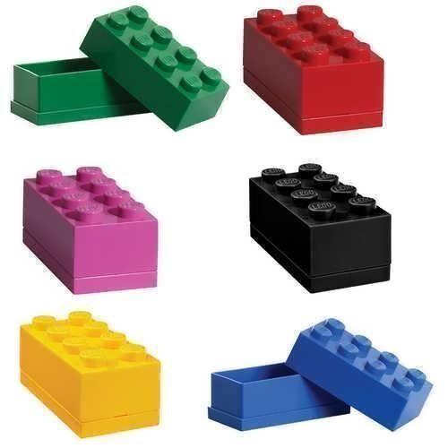 Boîte de rangement LEGO Storage Mini plots Noir