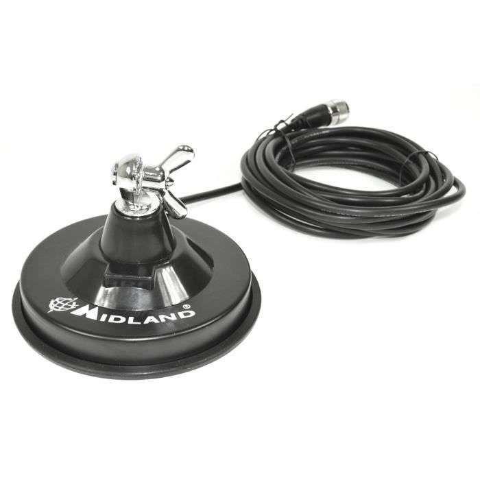 Midland C1182 Câble à Base Magnétique Noir 117 Mm - Cdiscount Téléphonie