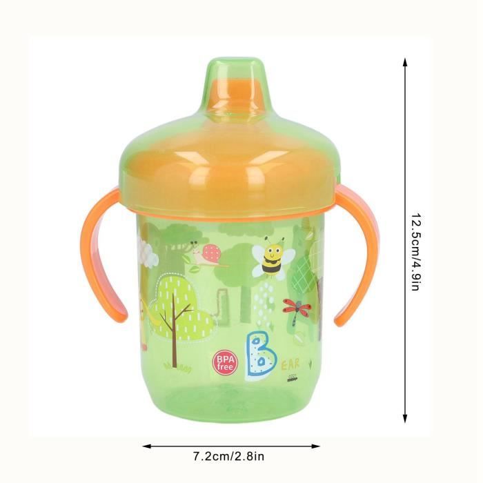 Gobelet à Bec Pour Bébé De 250 Ml, Avec Poignée Pour Enfant, Biberon