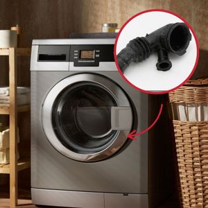 Sécurité De Porte Pour Lave-linge Haier HW60-1411N-F - Pièce Détachée D'occasion - Noir