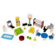 KidKraft - Ensemble de jeu miniature en bois Héros de la ville, 24 accessoires inclus dont pompier, policier inclus-5