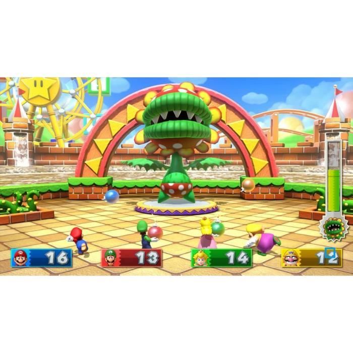 Mario Party 10 Jeu Wii U Amiibo Mario Cdiscount Jeux vidéo
