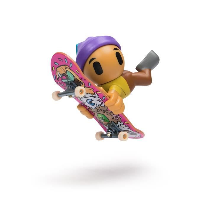 Tech Deck Pack 2 Finger Skates + Figurines Sk8 Crew - Mini Skate Doigt - Jouet Enfant 5 Ans Et Plus