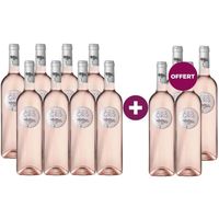 8 achetées - 4 offertes Un Air de Gris 2022 Pays d'Oc - Vin rosé de Languedoc