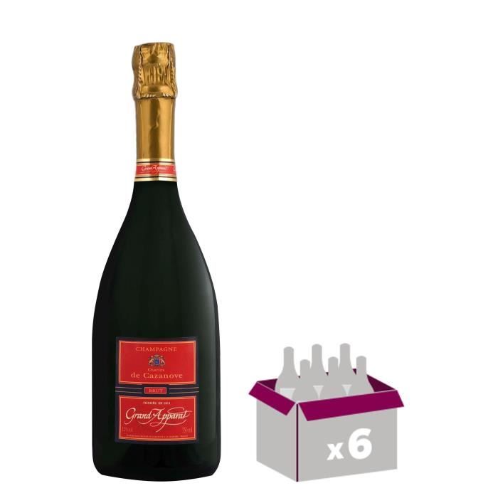 GH MARTEL De azanove Grand Apparat Champagne Brut - Blanc - 75 cl x 6