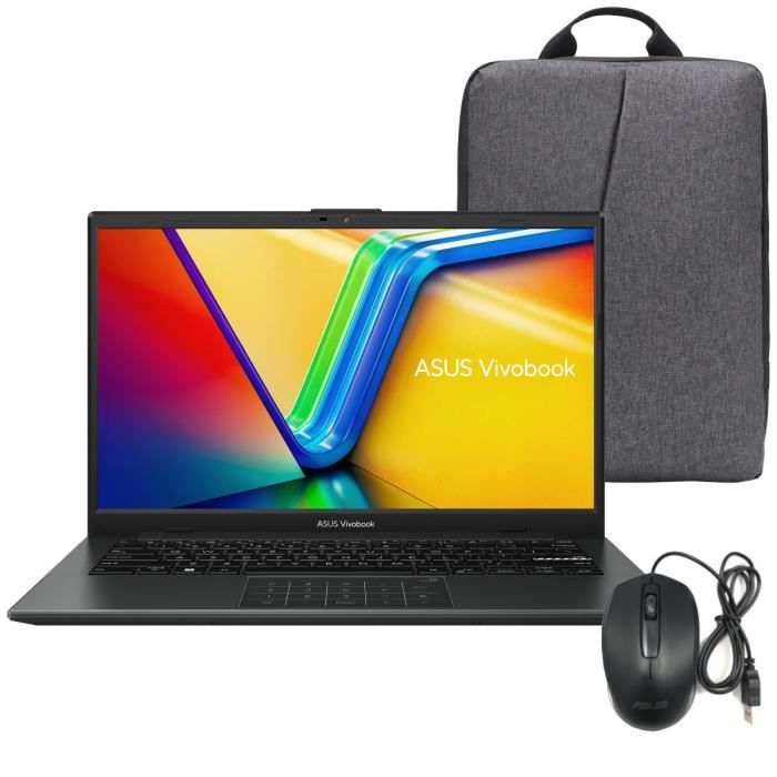 PC Portable ASUS VivoBook 14 S1404 Win 11 14 FHD 60Hz AMD Ryzen 5 RAM SSD + Sacoche + - vue 6