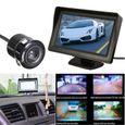 HD Cam/éra de Recul dans la plaque dimmatriculation Cam/éra vue arri/ère de voiture Imperm/éable IP69K Vision Nocturne pour Nissan R35 GTR// 250GT Fairlady 350Z// 370Z// Cube Livina Geniss Tiida