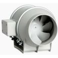 Silencieux Ventilateur Extracteur S&P TD 160-100 SILENT pour conduits à tuyaux-0