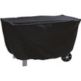Housse barbecue - COOK'IN GARDEN - Grande taille - Polyester déperlant - Noir-0