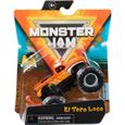 Coffret Monster Jam El Toro Loco Voiture orange Et jaune Vehicule Miniature Metal Nouveaute Collector-0