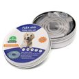 AWY04164-Collier anti puces réglable pour animal de compagnie, accessoire pour chien et chat, anti insectes, anti moustiques dog-0