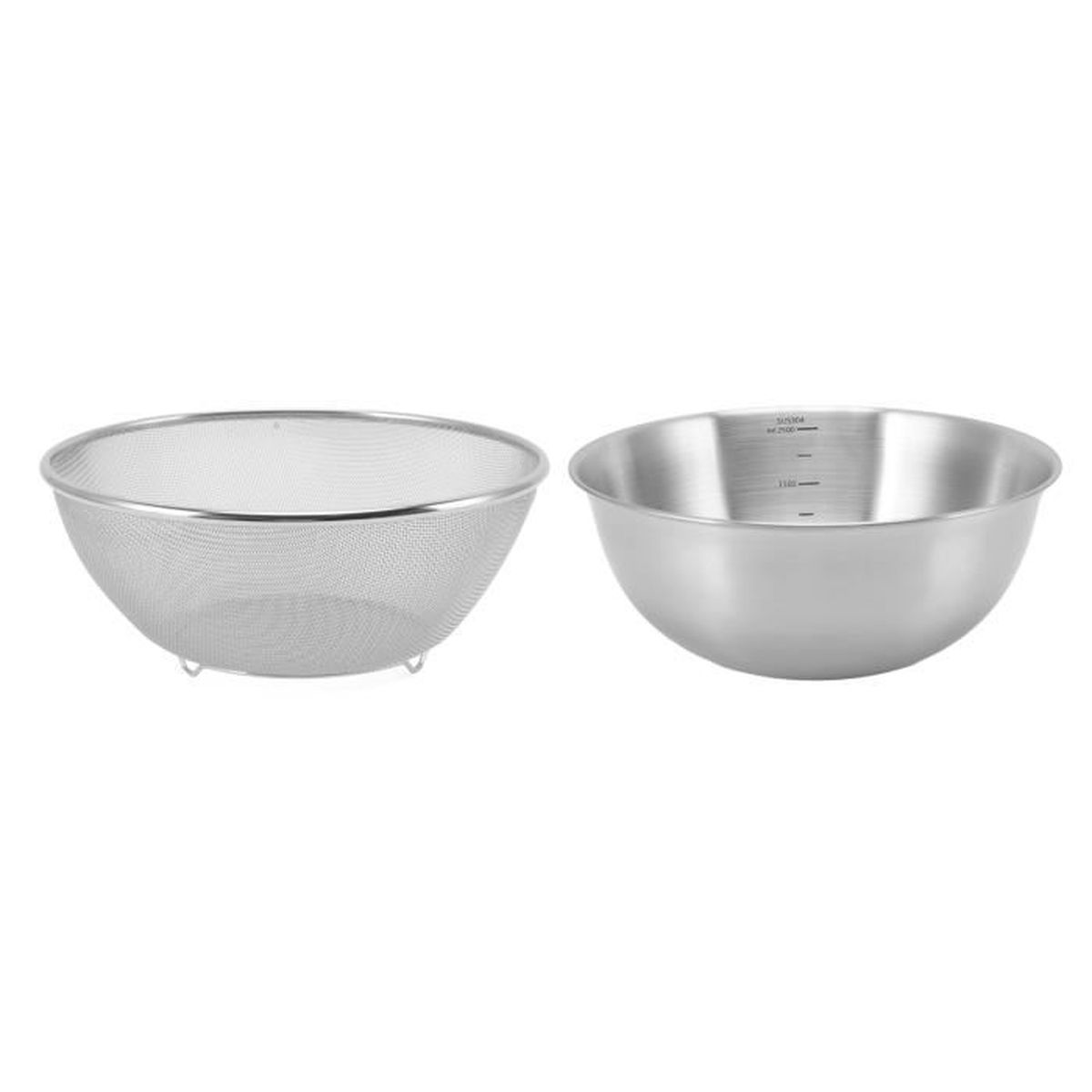 Passoire En Inox 20cm Tala - Maille Fine Pour Légumes, Riz, Fruits - Lavable Au Lave-Vaisselle