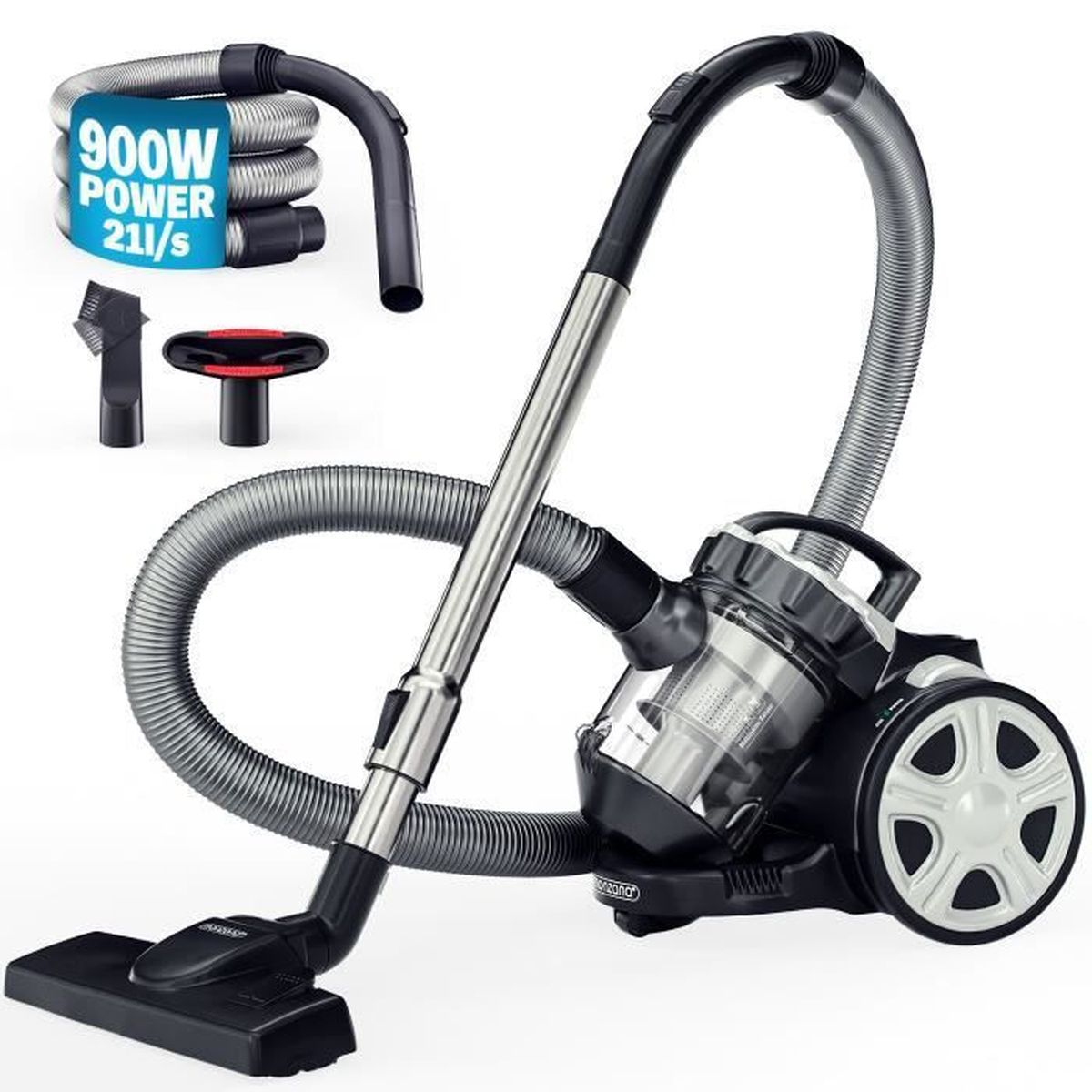 Aspirateur Sans Sac Serie 2000 850W Noir PHILIPS - XB2123/09 