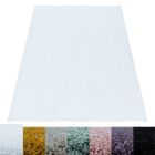 Tapis Salon Shaggy - Belle - Blanc - 120 cm Rond Ø - 100% Polypropylène - SIMPEX
