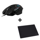 CAT Souris gamer - Filaire - Logitech G - G502 Hero + Tapis de souris gamer - Logitech G - G240
