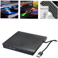 Lecteur/graveur de CD externe USB 3.0/Type-C pour ordinateur portable et PC