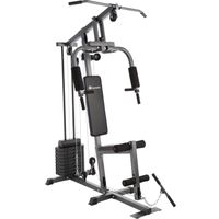 TECTAKE Station de Musculation ARNIE Appareil Complet à charge modulable - Charge maximale 150 kg