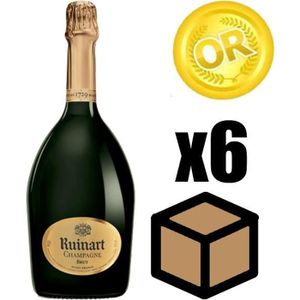 CHAMPAGNE X6 Champagne Ruinart Brut 75cl - Champagne