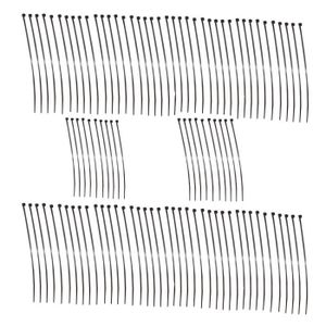 CONECTICPLUS Colliers Serre-c/âbles Nylon 280 x 4.5 mm Noir 100 pcs