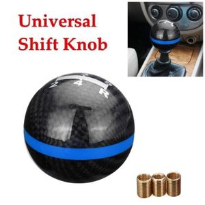 F-blue Vitesse de Voiture Pommeau Ball 8 Billard Forme Manuel Universel Levier de b/âton Shifter Acrylique Pi/èces de Rechange Noir