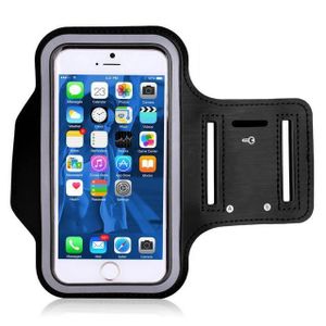Brassard De Sport Pour Téléphone - Pratique Et Confortable Pour Running, Jogging Et Activités Extérieures (Noir)