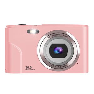 Zoom numérique 8x Carte USB rechargeable HD 720P 18MP Carte SD de 32 Go Rouge VBESTLIFE Appareil photo numérique avec écran TFT LCD de 2,7 