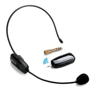Microphone Sans Fil Haut-parleur Avec Lumières LED Et Réverbération - Réduction De Bruit, Batterie 1200 MAh, Pour Fêtes Et Karaoké