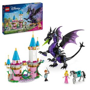 ASSEMBLAGE CONSTRUCTION LEGO® ǀ Disney Princess 43240 Maléfique en dragon, jouet pour les fans du dessin-animé